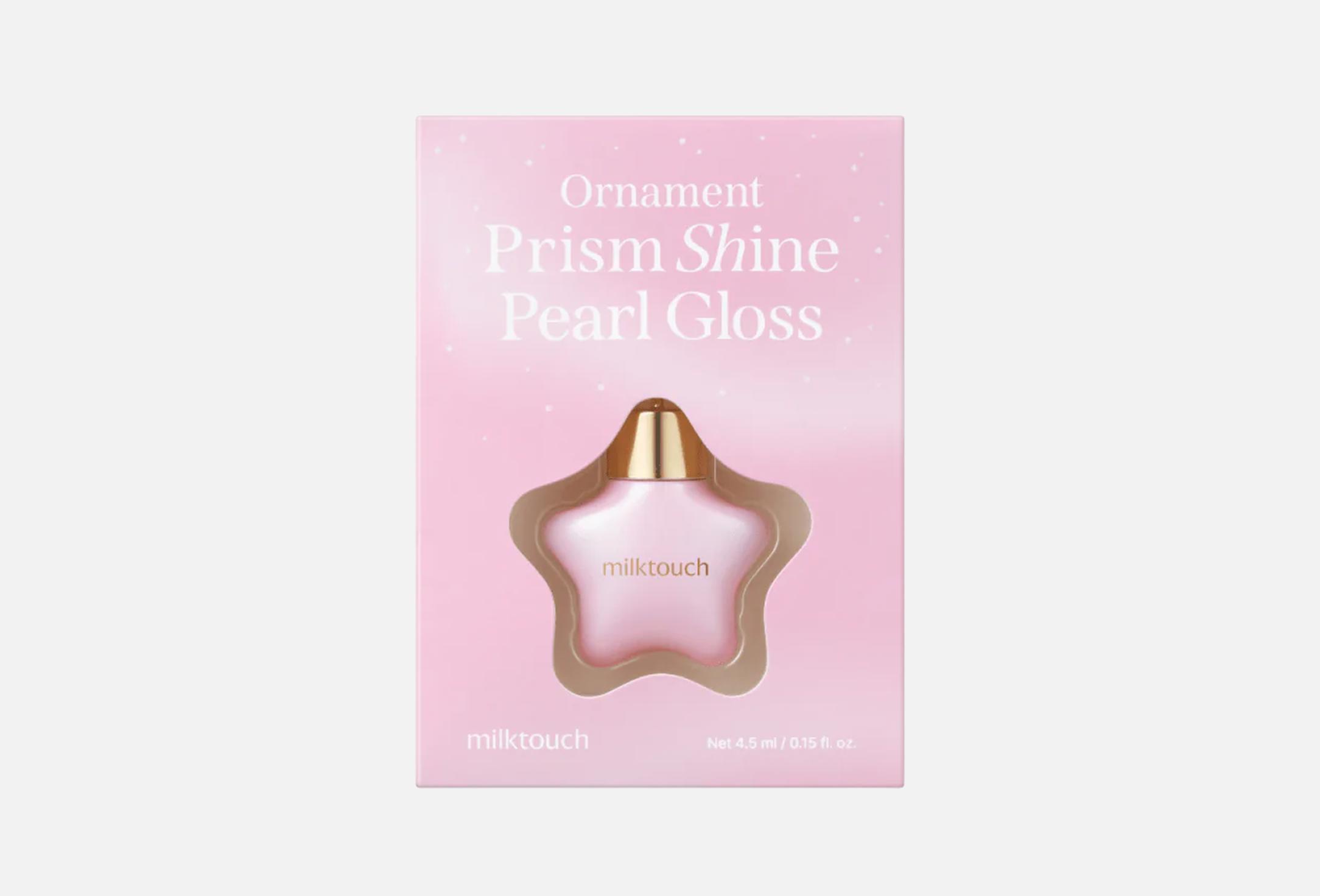 Ornament Prism Shine Pearl  4.5 Icy