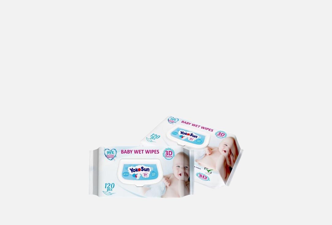 YokoSun Baby Wet Wipes Extra Soft 240 pcs YokoSun Baby Wet Wipes Extra Soft