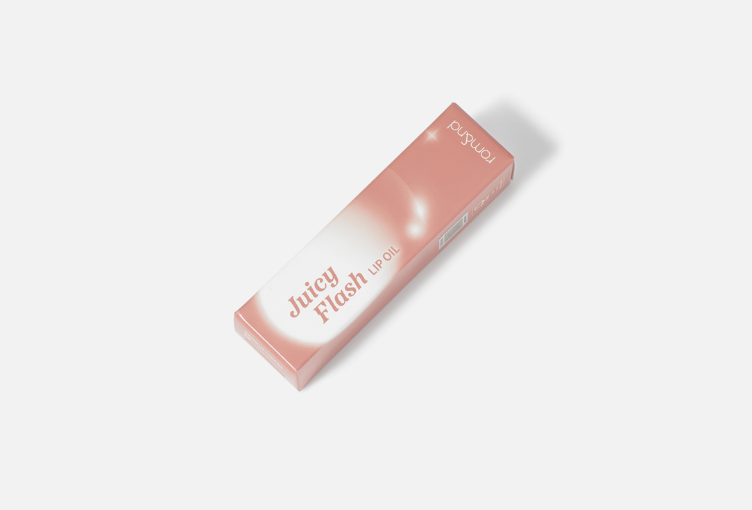 Rom&nd Hydrating glossy lip oil Juicy Flash
