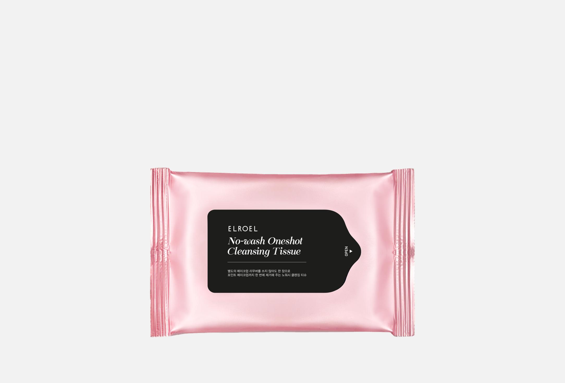 NO-WASH ONESHOT CLEANSING TISSUE  10 