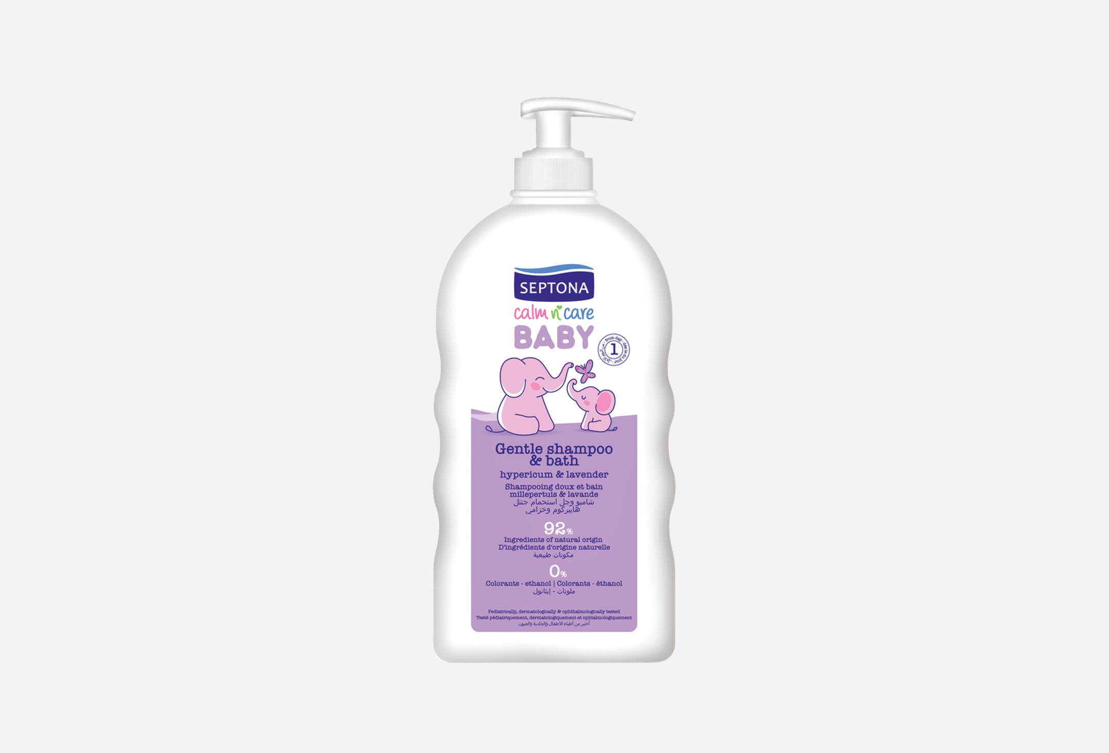 Calm n' Care Baby Shampoo & Bath Lavender 500