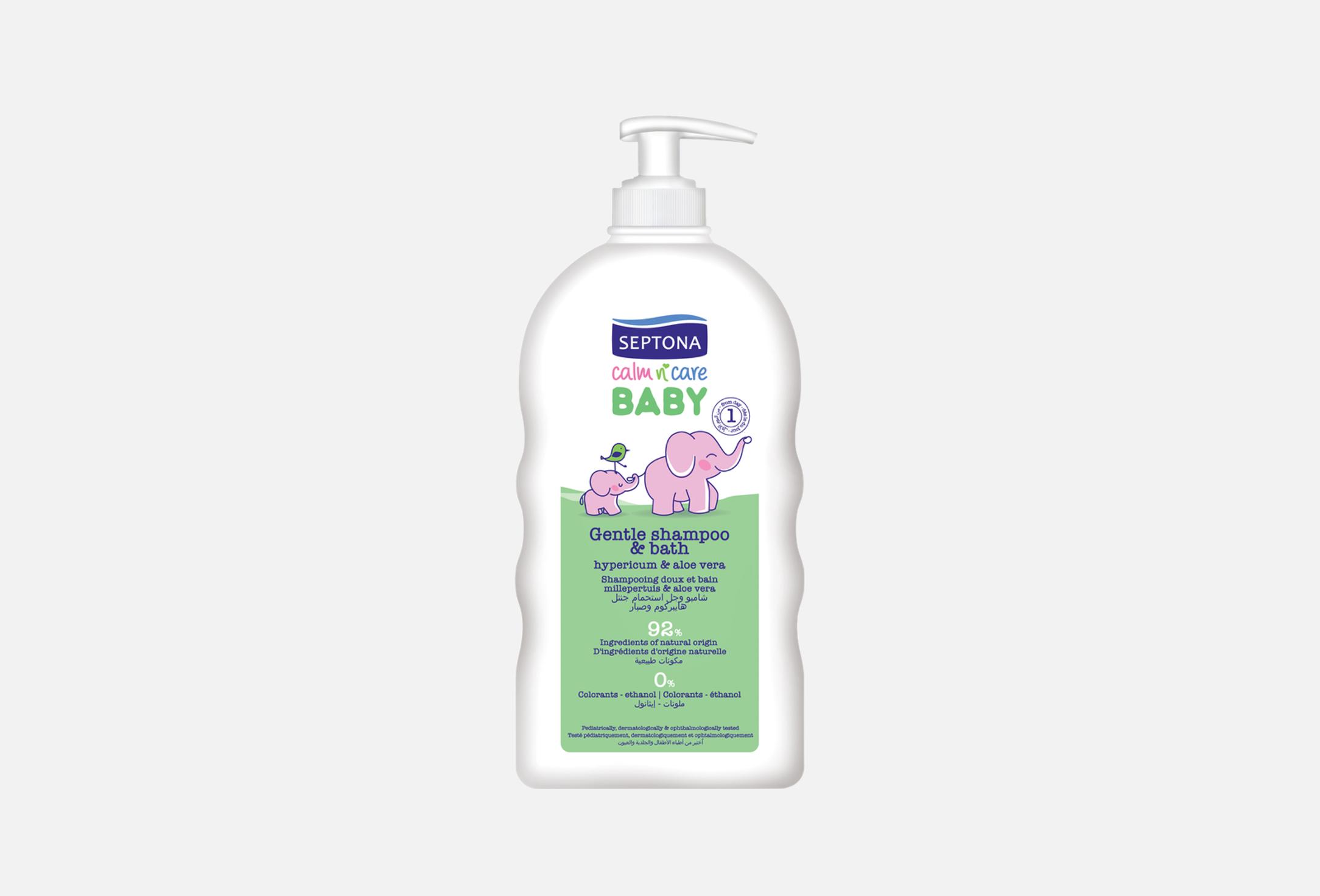 Calm n' Care Baby Shampoo & Bath Aloe Vera 500