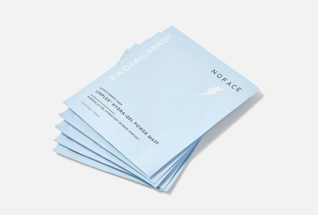 NUFACE Hydrogel face mask set IonPlex® Hydra-Gel Power Mask