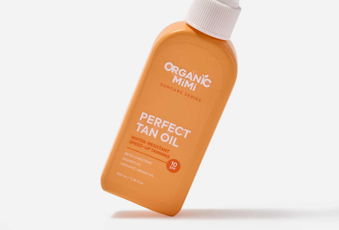 ORGANIC MIMI Tan Activating Body Oil SPF 10 Perfect tan activator