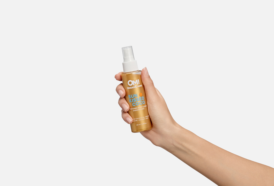 أورغانيك ميمي بخاخ معطر للجسم والشعر مع لمعان ميست سان-كِست كوكو