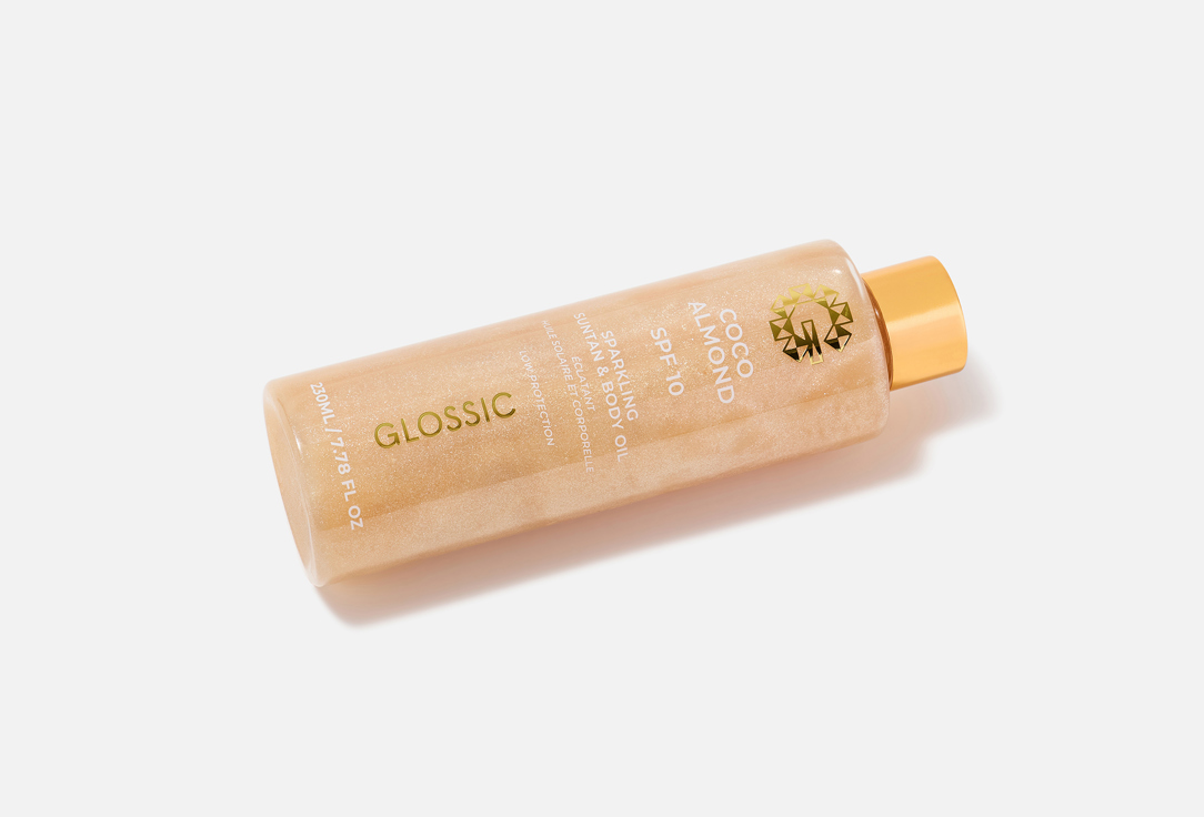 GLOSSIC Shimmering body oil SPF 10 Sparkling Suntan & Body Oil