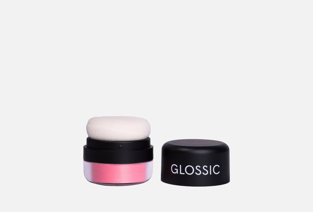 GLOSSIC Luminous cushion powder blush Blush Brush Cushion Damask rose 5 g GLOSSIC Luminous cushion powder blush Blush Brush Cushion