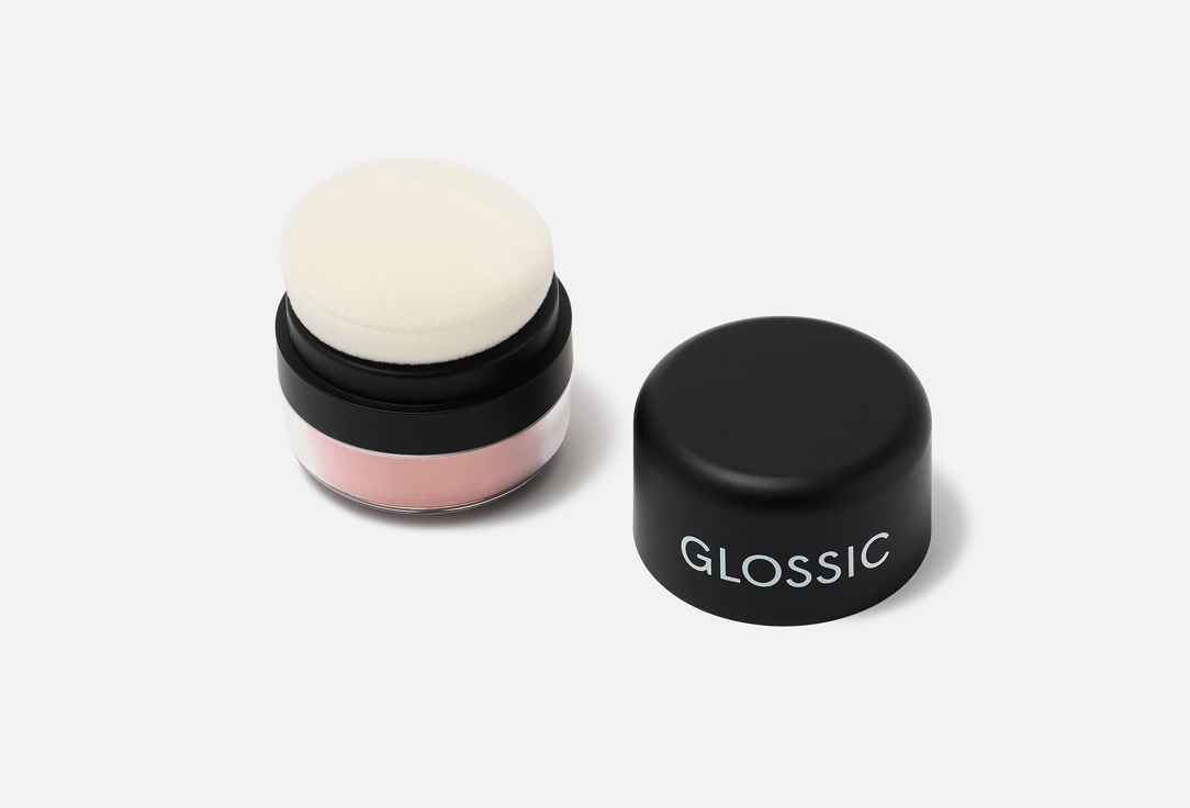GLOSSIC Luminous cushion powder blush Blush Brush Cushion Bourbon rose 5 g GLOSSIC Luminous cushion powder blush Blush Brush Cushion