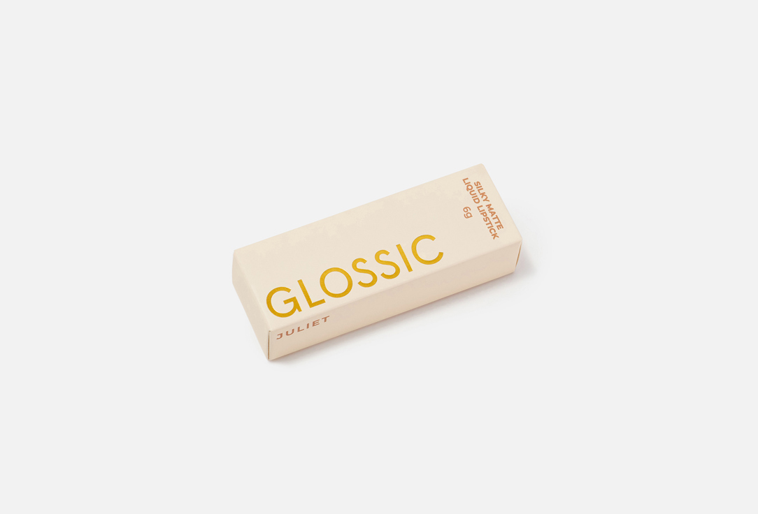 GLOSSIC Стойкая матовая жидкая помада Silky Matte Lipstick Juliet 6 г GLOSSIC Стойкая матовая жидкая помада Silky Matte Lipstick