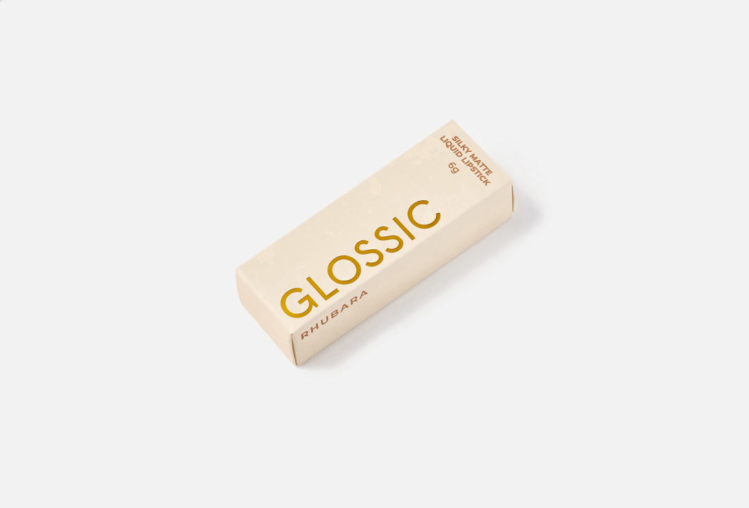 GLOSSIC Transfer-proof matte liquid lipstick Silky Matte Lipstick Rhubara 6 g GLOSSIC Transfer-proof matte liquid lipstick Silky Matte Lipstick