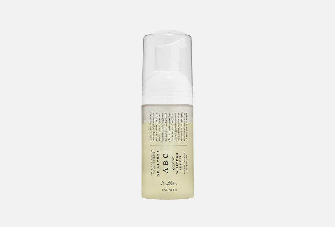 Dr. Althea Brightening whipped face serum ABC GLOW WHIPPED SERUM