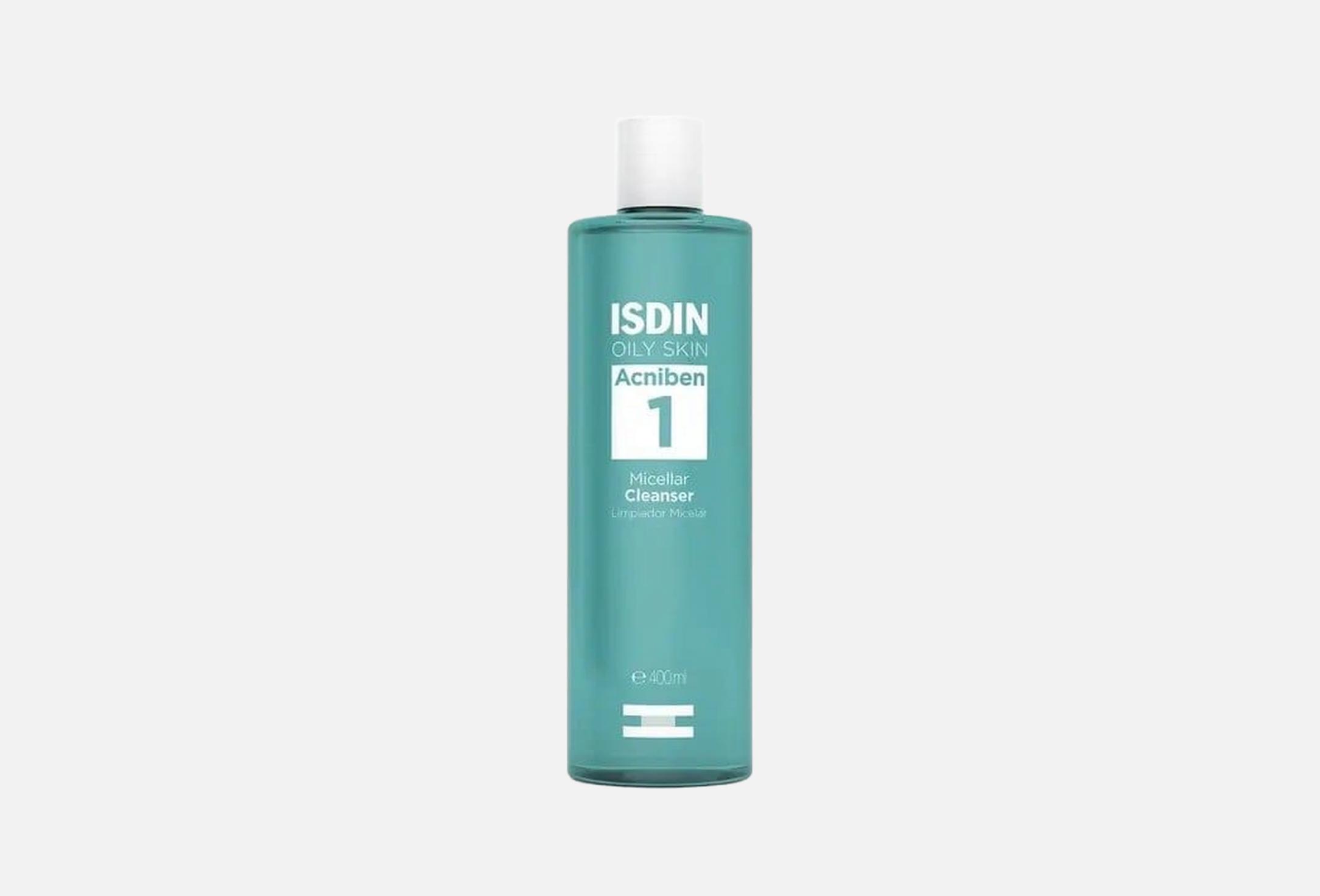 Матирующий мицеллярный раствор для очищения лица ISDIN Acniben Micellar Cleanser 