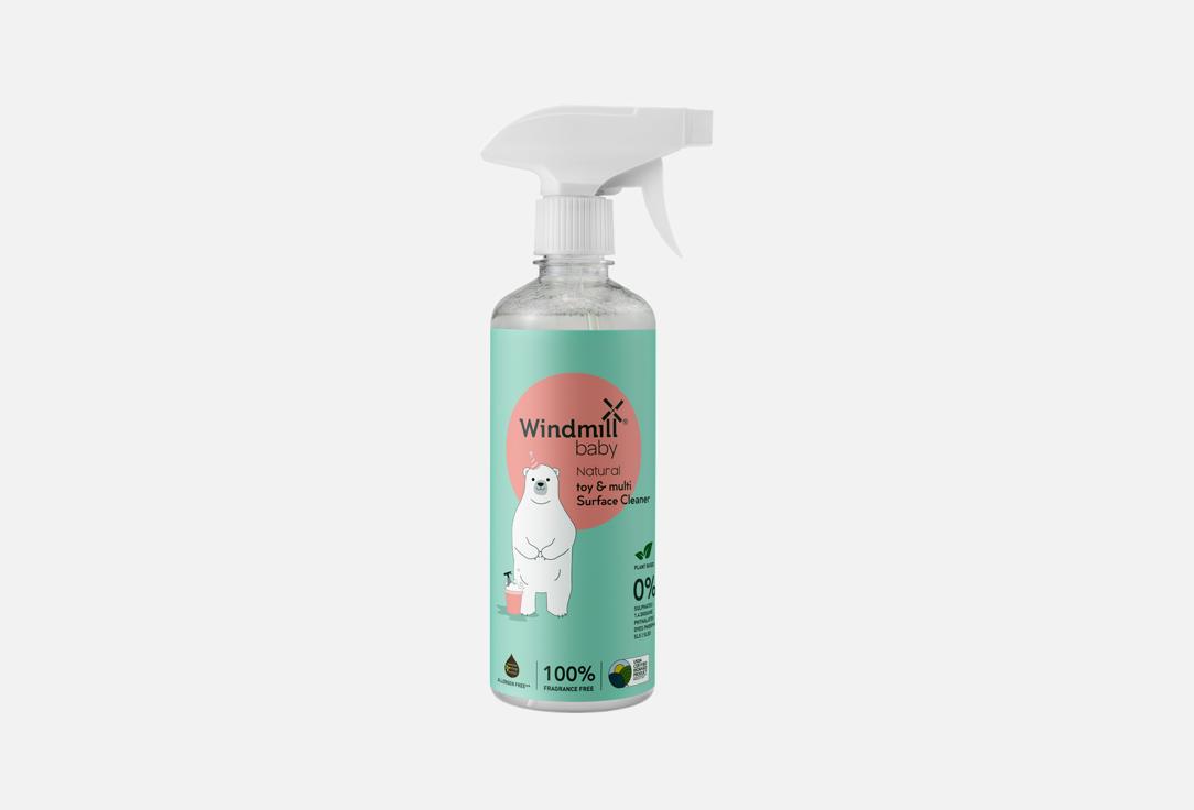 Windmill Baby Средство для мытья игрушек и поверхностей Natural Toy & Multi Surface 450 мл Windmill Baby Средство для мытья игрушек и поверхностей Natural Toy & Multi Surface