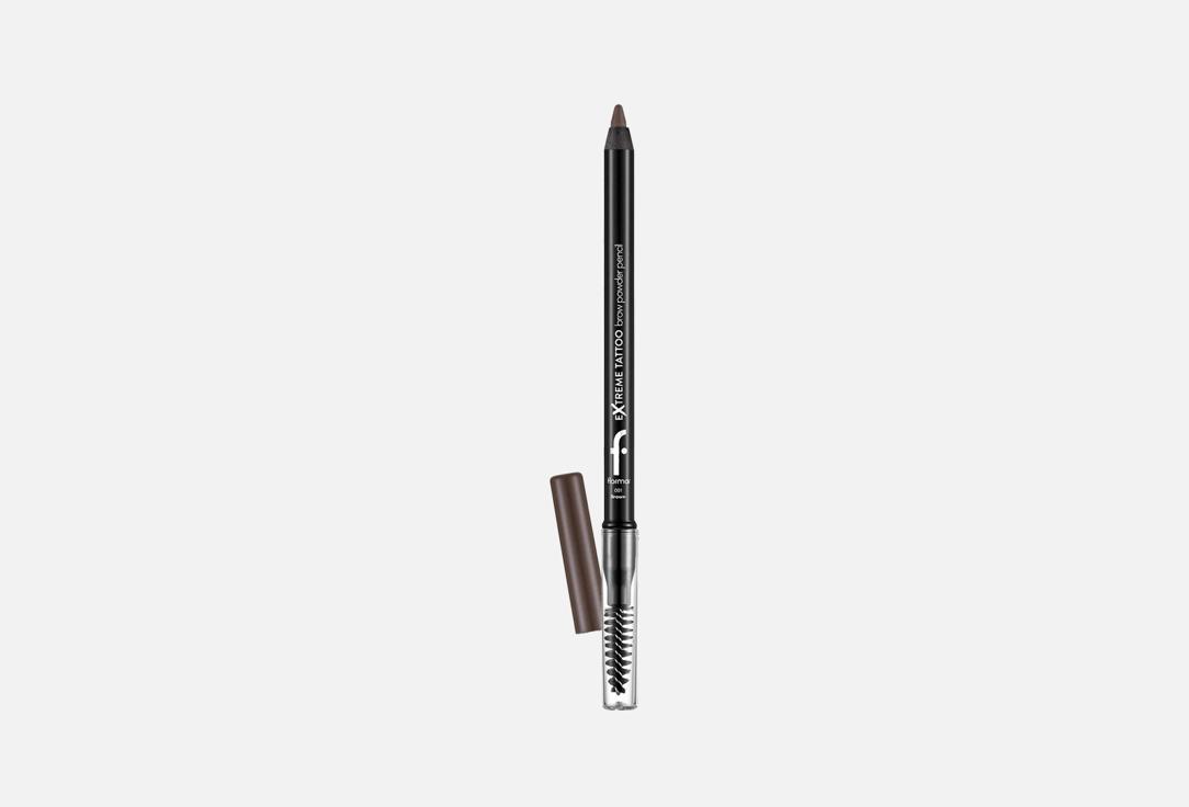 Flormar Long lasting powder finish brow pencil Extreme Tattoo
