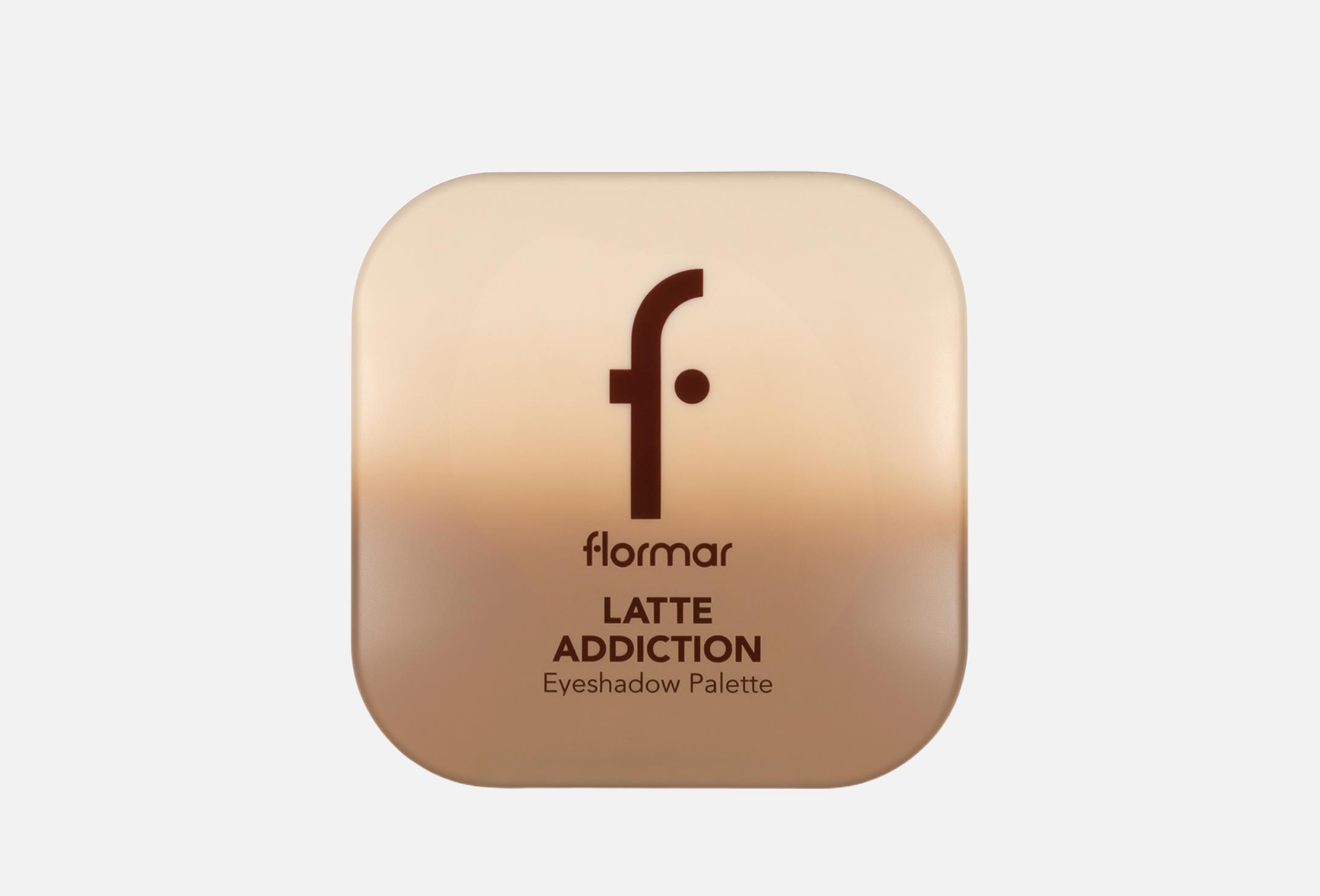 Flormar Matte and shimmer eyeshadow palette Latte Addiction
