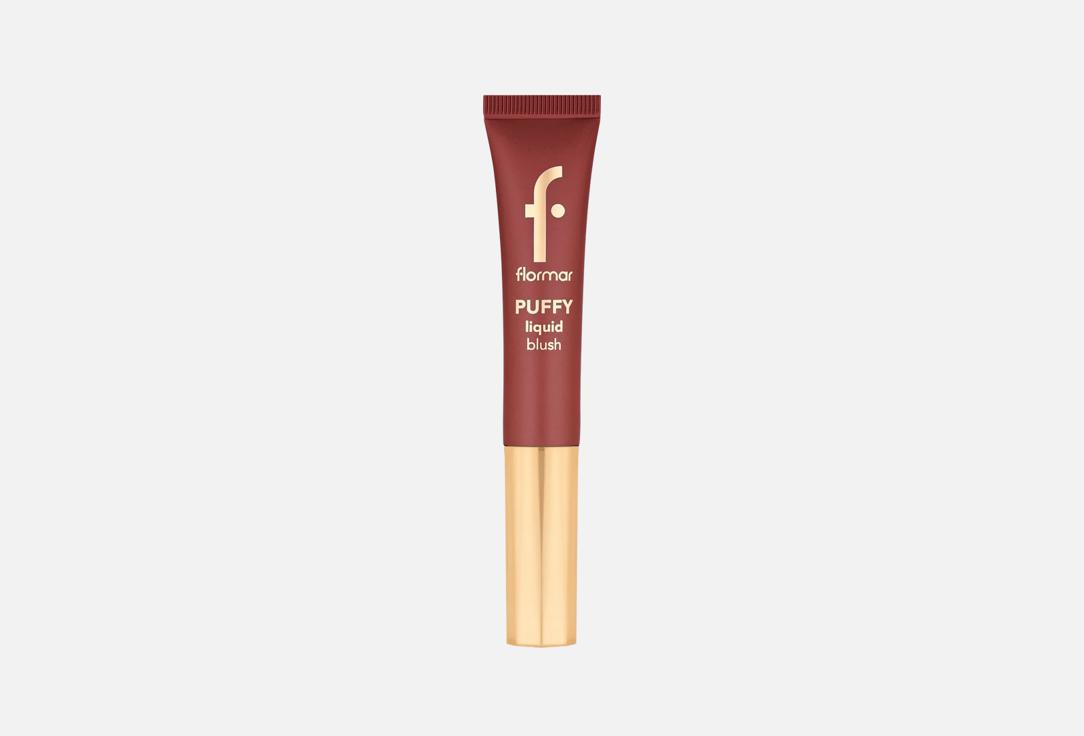 Flormar Radiant liquid blush with sponge applicator Puffy 007, Passion 12 ml Flormar Radiant liquid blush with sponge applicator Puffy