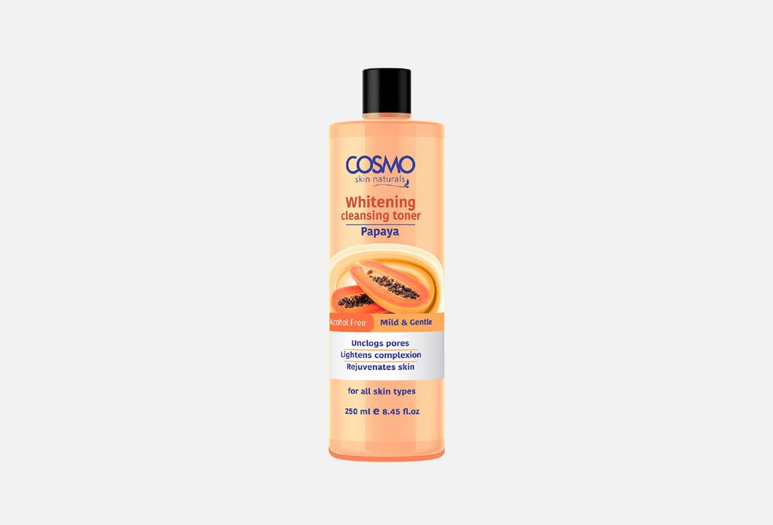 COSMO Brightening Face Cleansing Toner Papaya