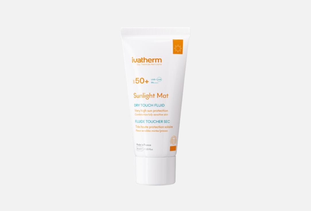 Ivatherm Matifying face fluid SPF 50+ ISunlight Mat DRY TOUCH FLUID