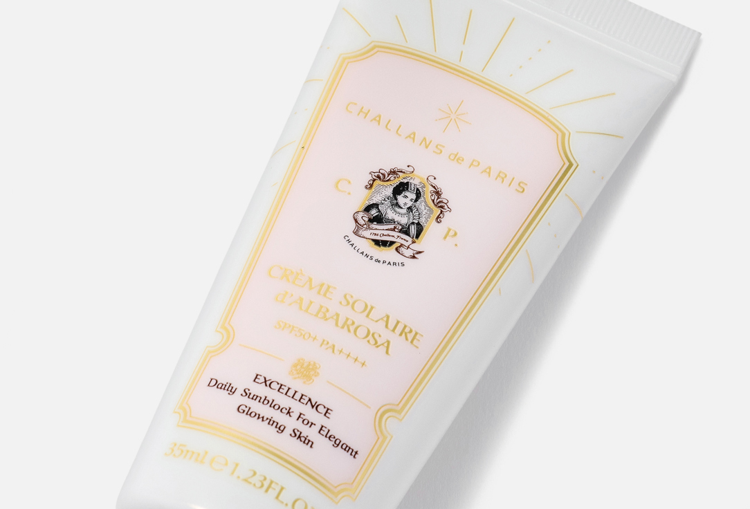 Challans de Paris face sunscreen cream spf50+ pa++++ d'ALBAROSA EXCELLENCE
