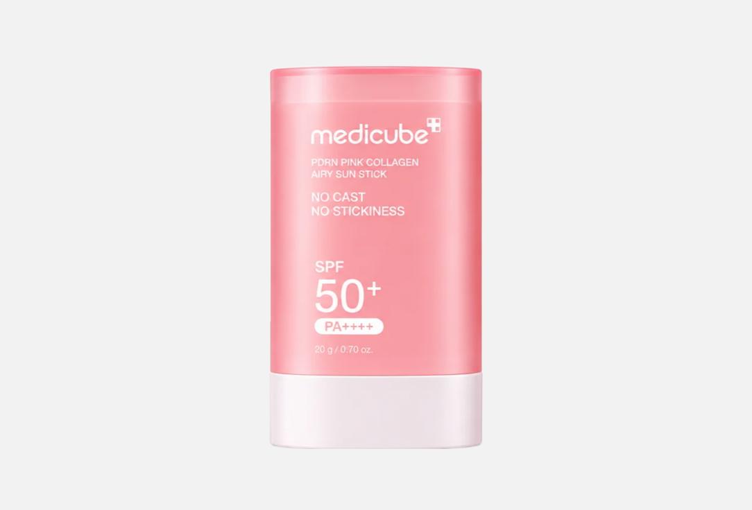 Medicube Moisturizing sunscreen stick SPF 50+ PA++++ PDRN Pink Collagen Airy Sun Stick 20 g Medicube Moisturizing sunscreen stick SPF 50+ PA++++ PDRN Pink Collagen Airy Sun Stick