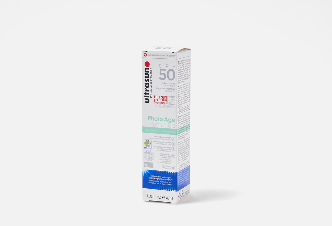 ULTRASUN anti-age sunscreen face fluid SPF 50 Photo Age Control 40 ml ULTRASUN anti-age sunscreen face fluid SPF 50 Photo Age Control