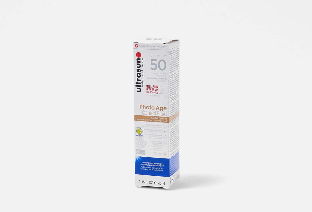 ULTRASUN Anti-Age Sun Fluid SPF50 Photo Age Control TINTED 40 ml ULTRASUN Anti-Age Sun Fluid SPF50 Photo Age Control TINTED