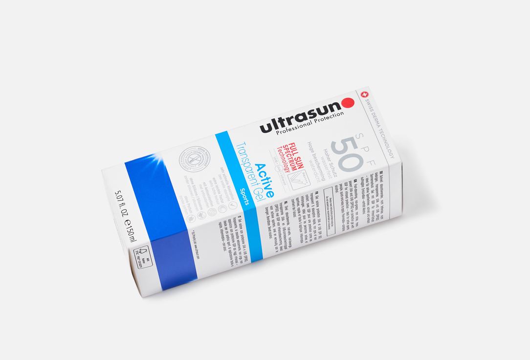 ULTRASUN Face and body gel SPF 50+ TRANSPARENT SPORTS 150 ml ULTRASUN Face and body gel SPF 50+ TRANSPARENT SPORTS