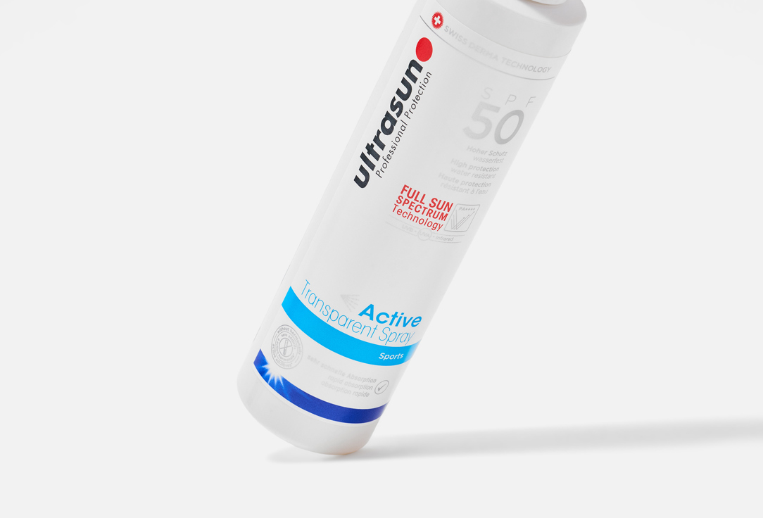 ULTRASUN Face and body spray SPF 50+ TRANSPARENT SPORTS 150 ml ULTRASUN Face and body spray SPF 50+ TRANSPARENT SPORTS