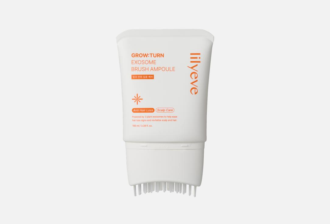 LILYEVE Revitalizing leave-in scalp serum GROW:TURN EXOSOME Brush Ampoule
