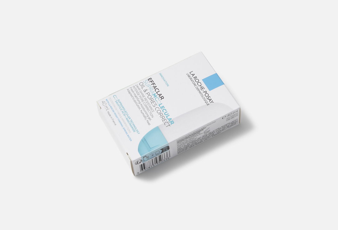 La Roche-Posay Mattifying Pore Correcting Face Gel Effaclar Supramolecular 40 ml La Roche-Posay Mattifying Pore Correcting Face Gel Effaclar Supramolecular