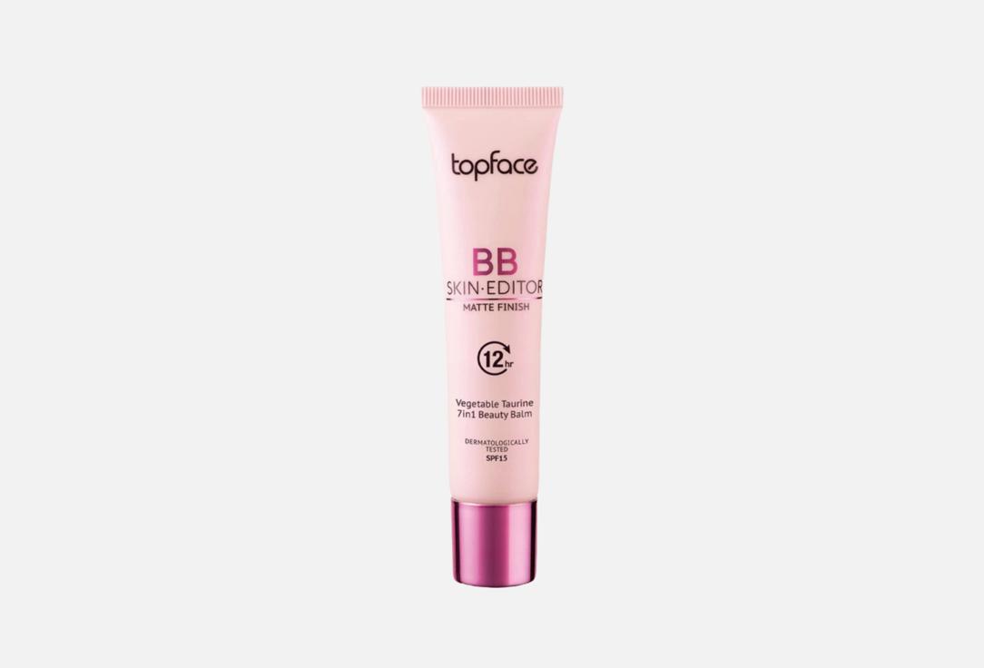 Topface Lightweight smoothing BB cream with natural finish Skin Editor Matte Finish 007 30 ml Topface Lightweight smoothing BB cream with natural finish Skin Editor Matte Finish