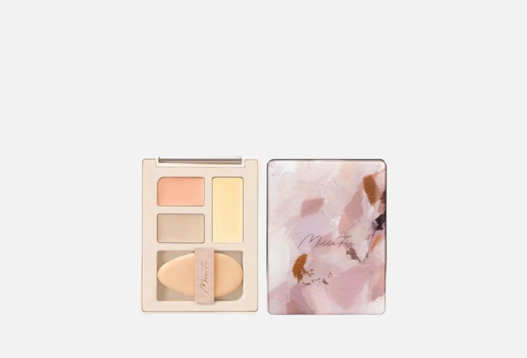 MILLEFEE CREAM COLOR-CORRECTING CONCEALER PALETTE Secret Concealer 02, Bright Yellow 3 g MILLEFEE CREAM COLOR-CORRECTING CONCEALER PALETTE Secret Concealer