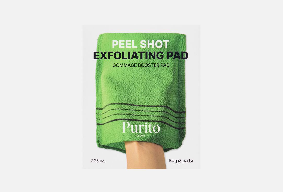Purito Exfoliating Face Pads Peel Shot Exfoliating Pad