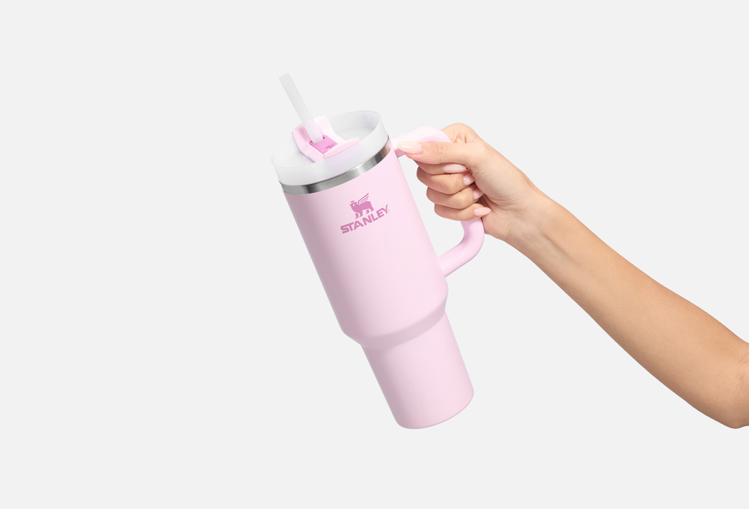Stanley Travel tumbler with a straw Quencher H2.0 Flowstate Cherry Blossom 1.18 l Stanley Travel tumbler with a straw Quencher H2.0 Flowstate