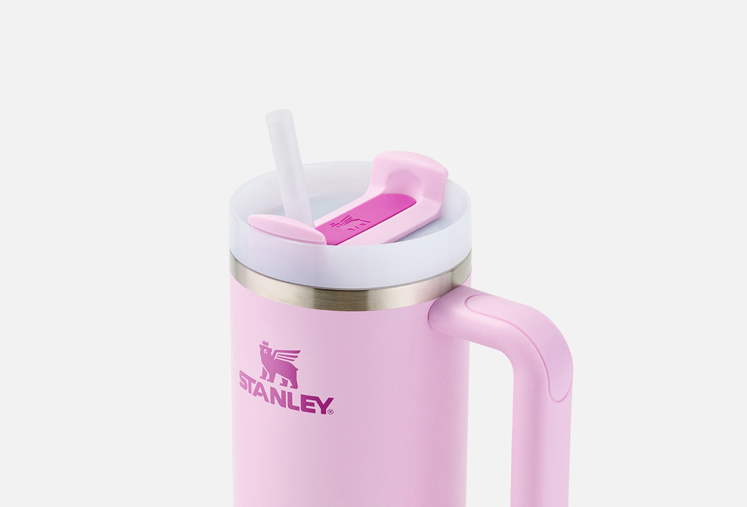 Stanley Термокружка с трубочкой Quencher H2.0 Flowstate Cherry Blossom 0.89 л Stanley Термокружка с трубочкой Quencher H2.0 Flowstate
