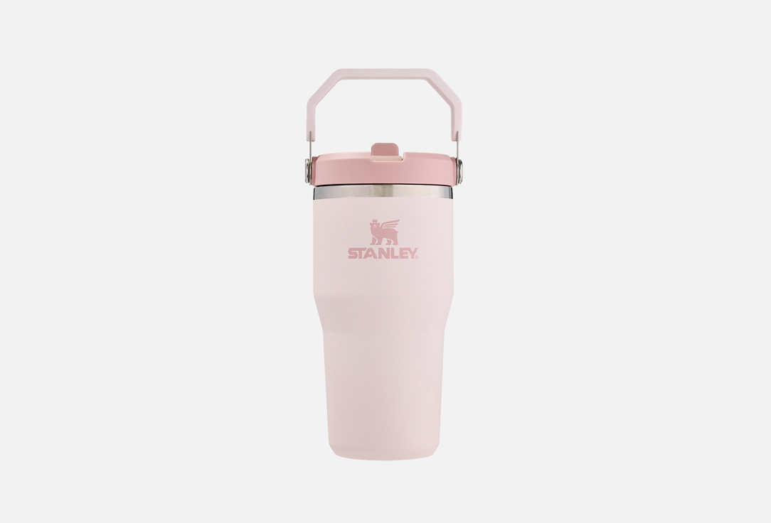 Stanley Travel tumbler with a straw Iceflow Flipstraw 2.0