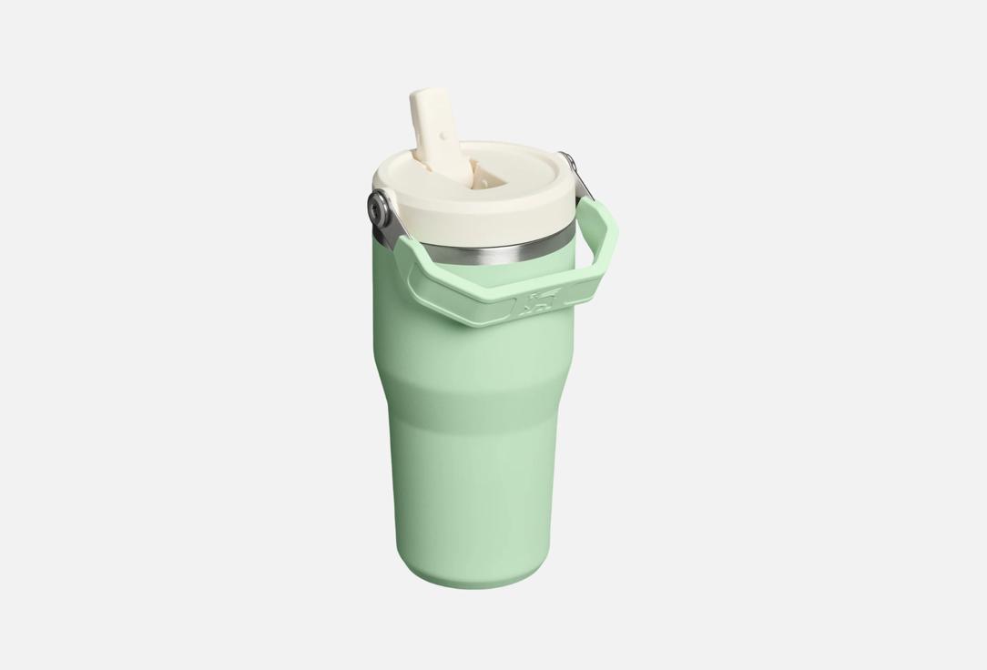 Stanley Travel tumbler with a straw Iceflow Flipstraw 2.0 Pistachio 0.6 l Stanley Travel tumbler with a straw Iceflow Flipstraw 2.0
