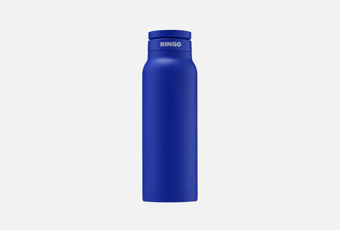 RINGO INSULATED WATER BOTTLE WITH MAGNETIC PHONE MOUNT Sip Lid Blue 1 pcs RINGO INSULATED WATER BOTTLE WITH MAGNETIC PHONE MOUNT Sip Lid