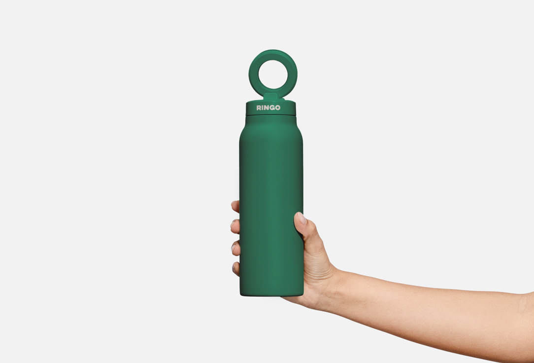 RINGO INSULATED WATER BOTTLE WITH MAGNETIC PHONE MOUNT Sip Lid