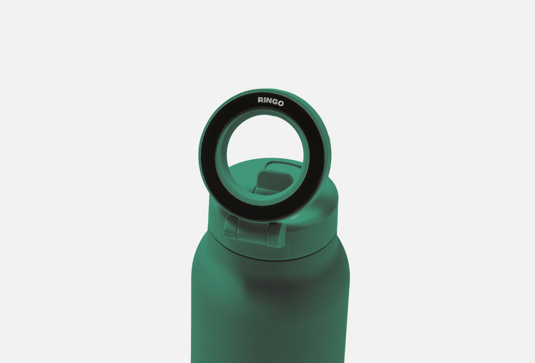 RINGO INSULATED WATER BOTTLE WITH MAGNETIC PHONE MOUNT Sip Lid