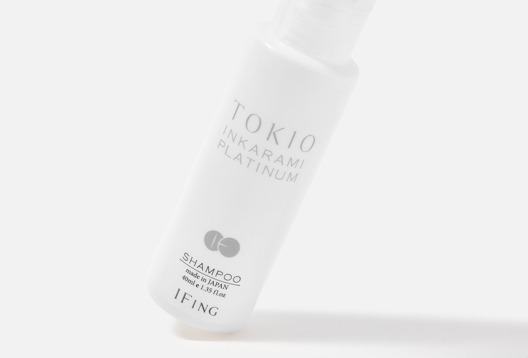 TOKIO INKARAMI Moisturizing Shampoo For All Hair Types Platinum 40 ml TOKIO INKARAMI Moisturizing Shampoo For All Hair Types Platinum