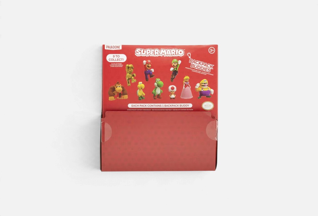 Paladone Blind bag backpack buddy Super Mario Backpack Buddies 1 pcs Paladone Blind bag backpack buddy Super Mario Backpack Buddies