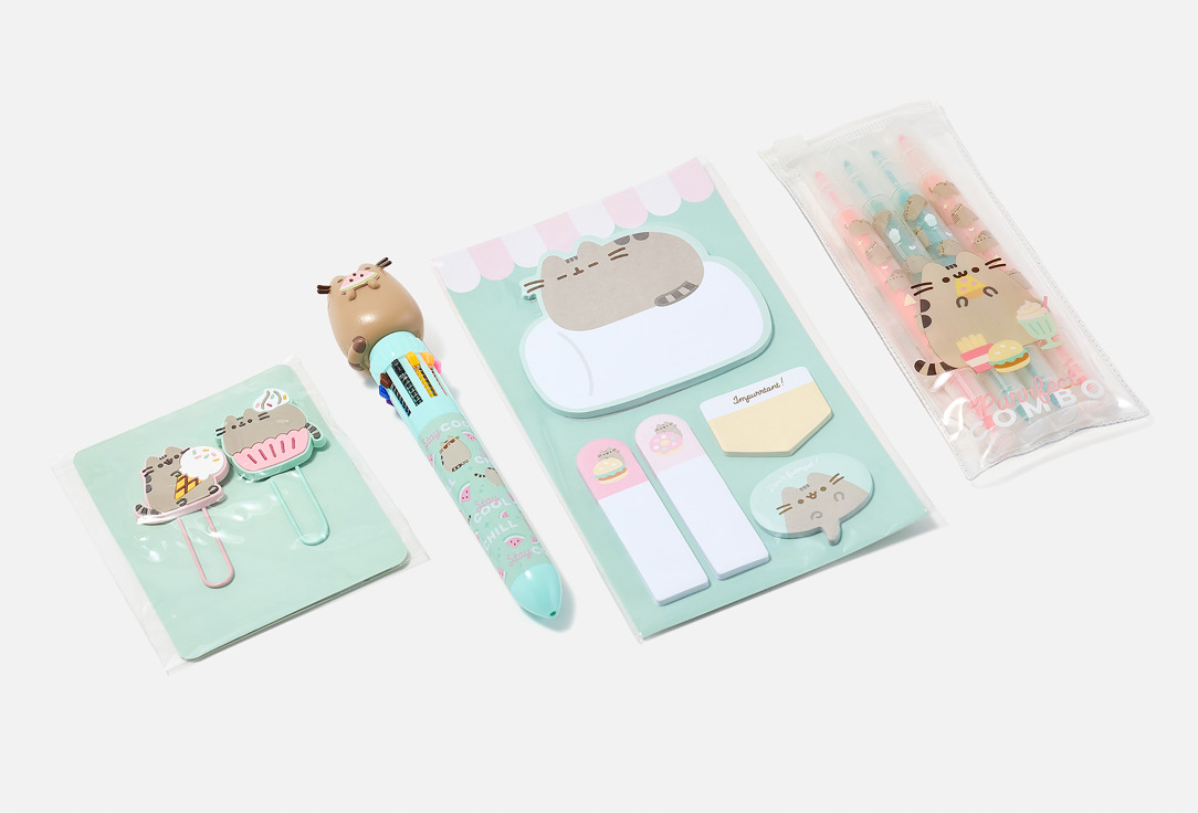 ERIK Stationery set Pusheen Foodie Collection
