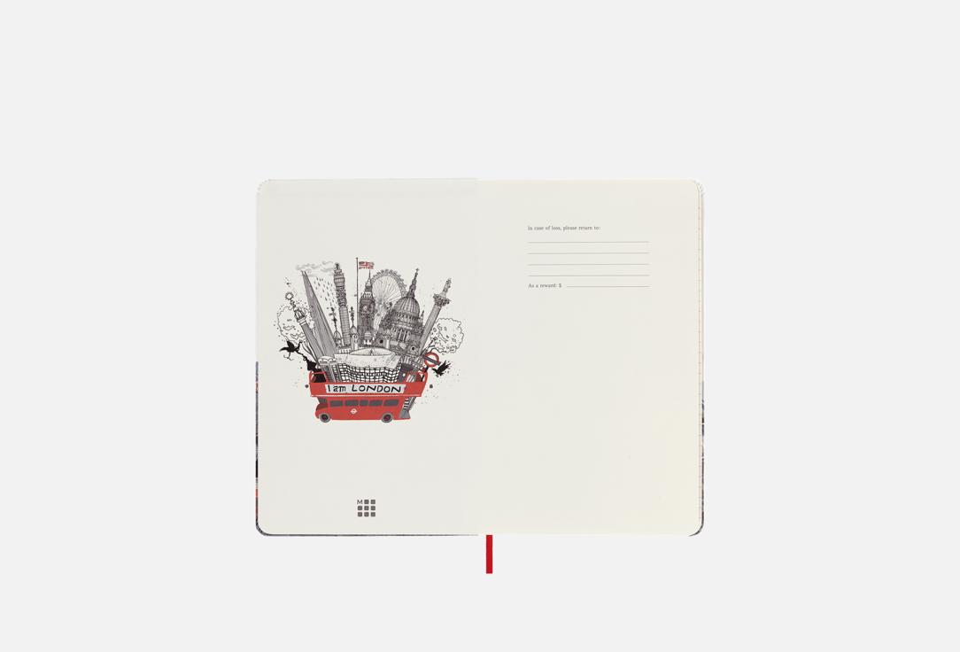 Moleskine Large ruled notebook I Am London 1 pcs Moleskine Large ruled notebook I Am London