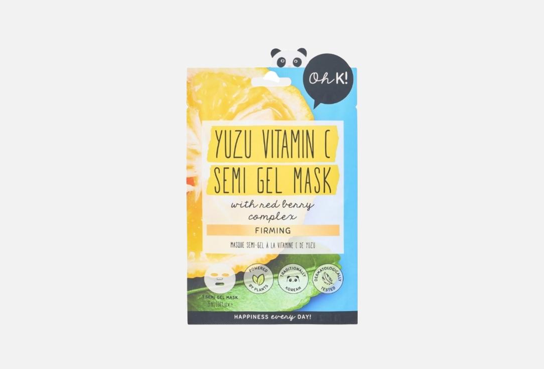 Oh K! Brightening Gel Face Mask Yuzu Vitamin C Semi Gel