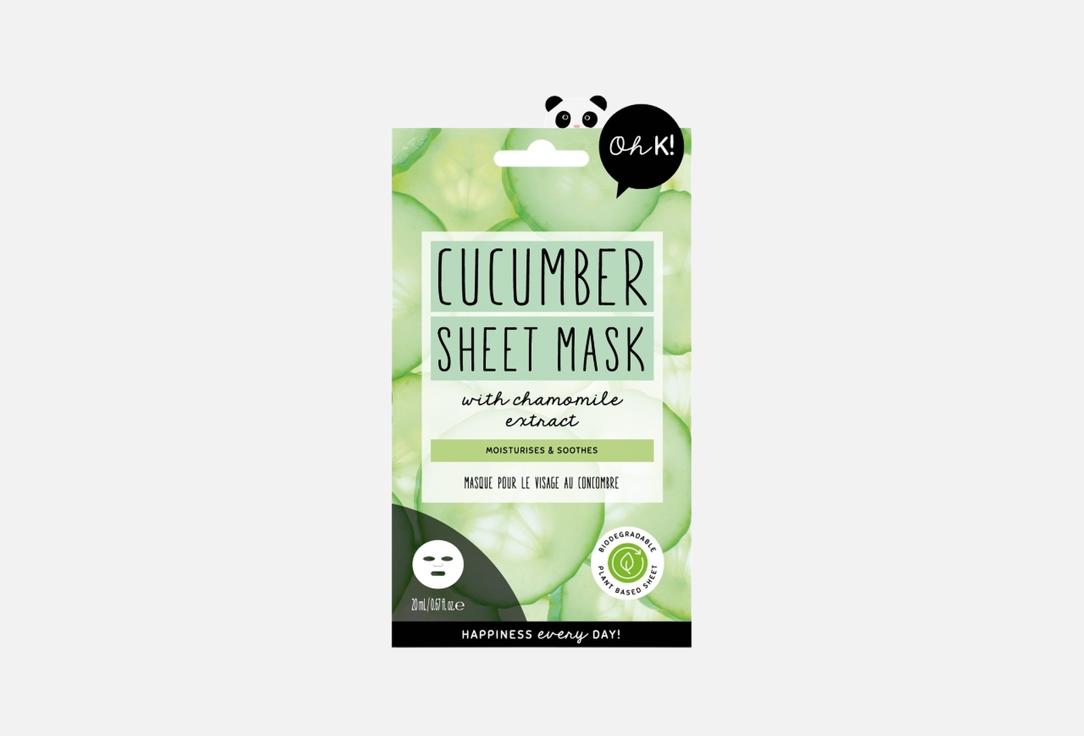 Oh K! Soothing Sheet Face Mask Cucumber
