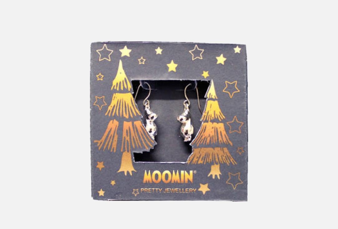 House of Disaster Earrings Moomin 3D Silver 1 pcs House of Disaster Earrings Moomin 3D