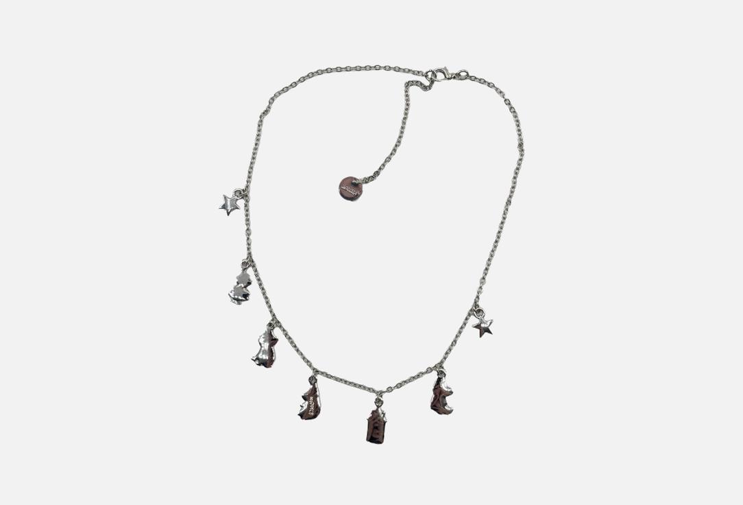 House of Disaster Necklace Moomin Family Charm Multicolour enamel 1 pcs House of Disaster Necklace Moomin Family Charm