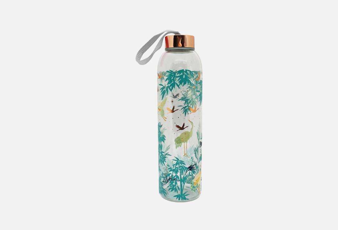 House of Disaster Glass Water Bottle Luxe Crane 1 pcs House of Disaster Glass Water Bottle Luxe Crane