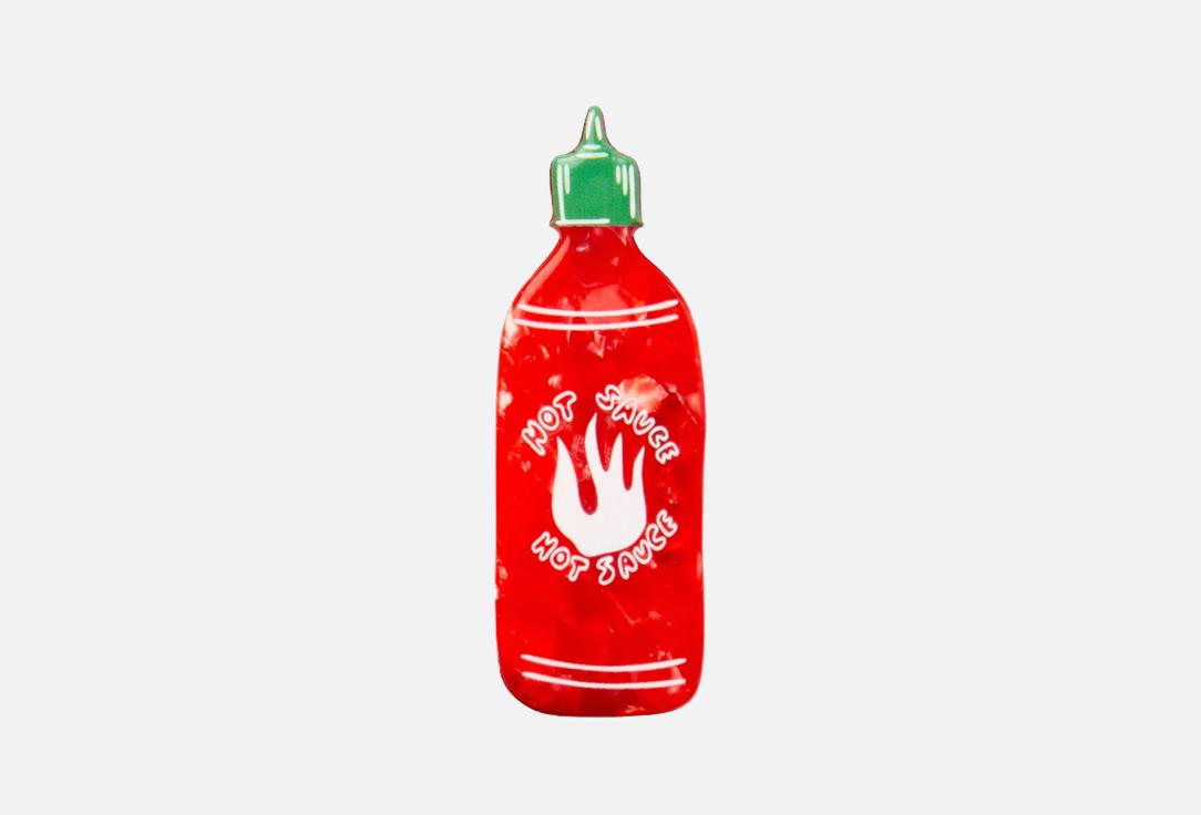 Eat My Socks Decorative Hair Clip Sriracha Red 1 pcs Eat My Socks Decorative Hair Clip Sriracha